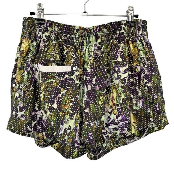 Lululemon Spring Break Away Short Floral Sport White Multi Size 8 - Picture 5 of 9